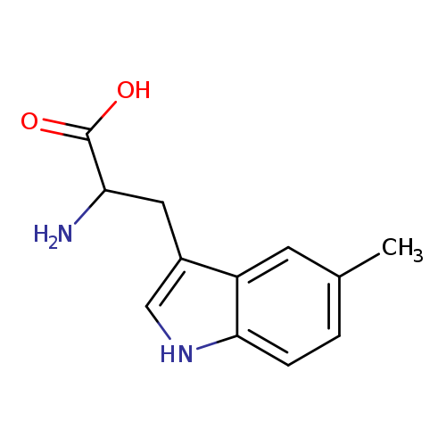 Cc1cc2c(CC(C(=O)O)N)c[nH]c2cc1