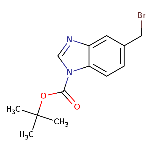 BrCc1ccc2c(c1)ncn2C(=O)OC(C)(C)C