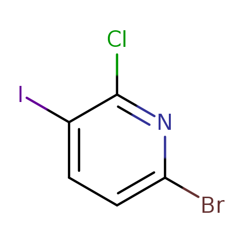 Brc1ccc(c(n1)Cl)I