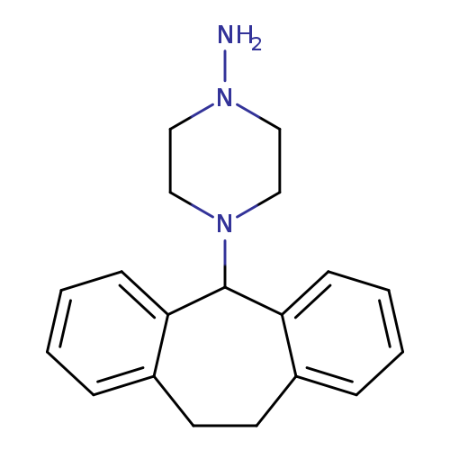 NN1CCN(CC1)C1c2ccccc2CCc2c1cccc2