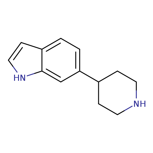 N1CCC(CC1)c1ccc2c(c1)[nH]cc2