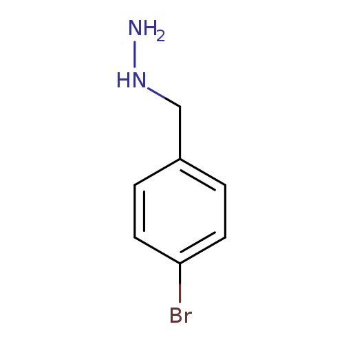 NNCc1ccc(cc1)Br