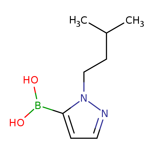 CC(CCn1nccc1B(O)O)C