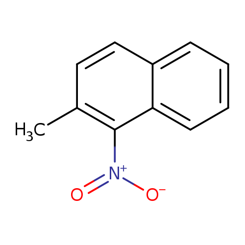 [O-][N+](=O)c1c(C)ccc2c1cccc2