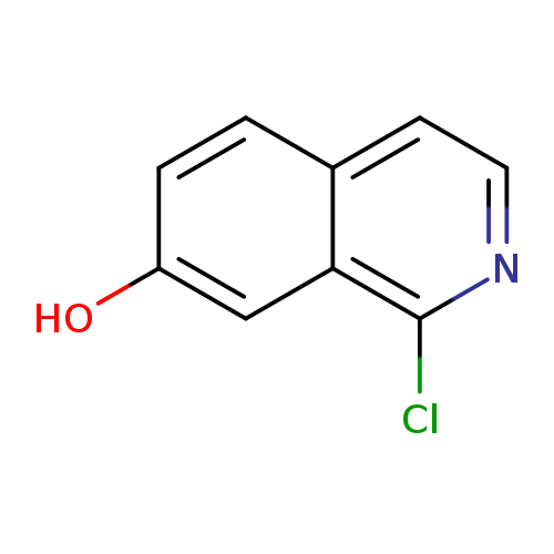 Oc1ccc2c(c1)c(Cl)ncc2
