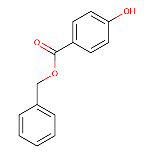 Oc1ccc(cc1)C(=O)OCc1ccccc1