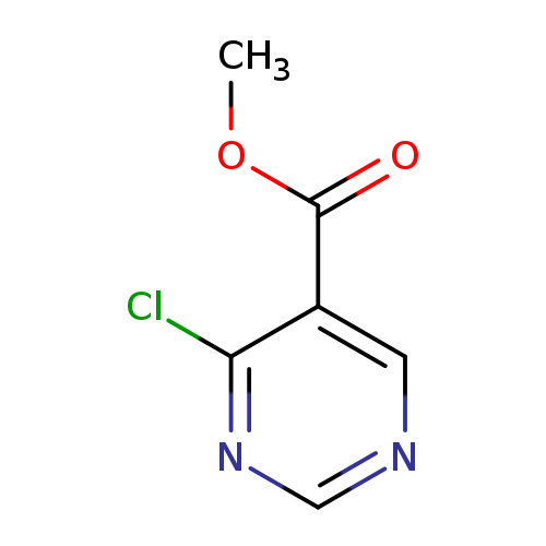 COC(=O)c1cncnc1Cl