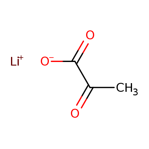 CC(=O)C(=O)[O-].[Li+]