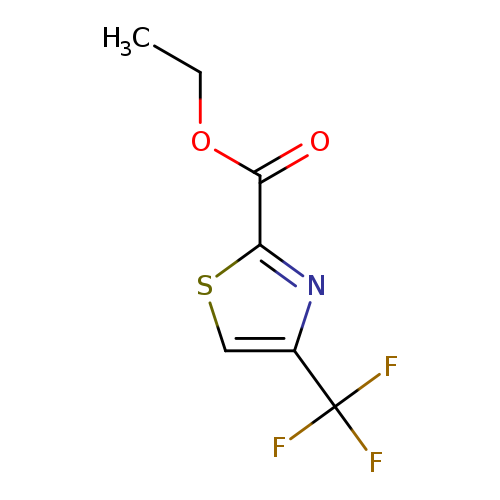 CCOC(=O)c1scc(n1)C(F)(F)F