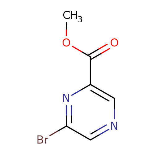 COC(=O)c1cncc(n1)Br