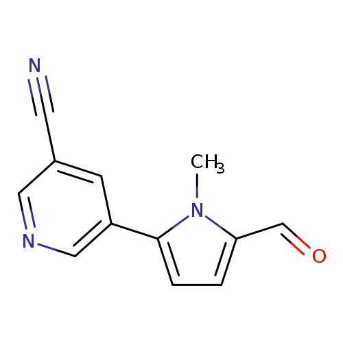 O=Cc1ccc(n1C)c1cncc(c1)C#N
