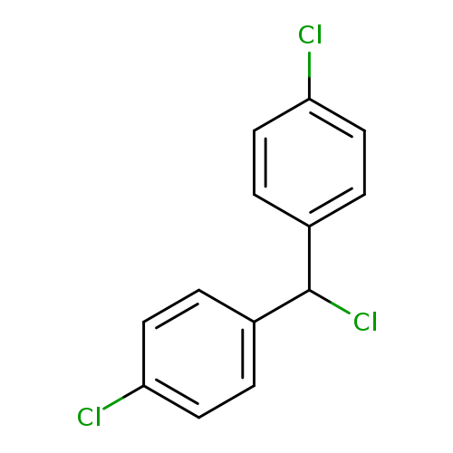 ClC(c1ccc(cc1)Cl)c1ccc(cc1)Cl