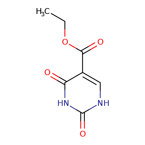 CCOC(=O)c1c[nH]c(=O)[nH]c1=O