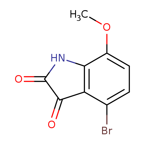 COc1ccc(c2c1NC(=O)C2=O)Br