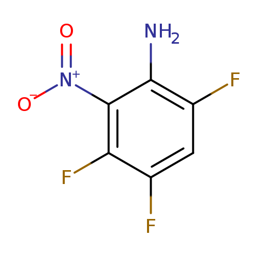 [O-][N+](=O)c1c(N)c(F)cc(c1F)F