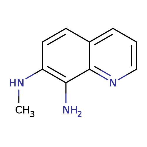 CNc1ccc2c(c1N)nccc2