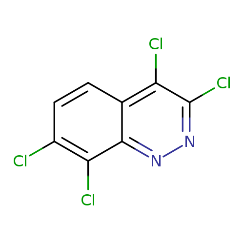 Clc1nnc2c(c1Cl)ccc(c2Cl)Cl