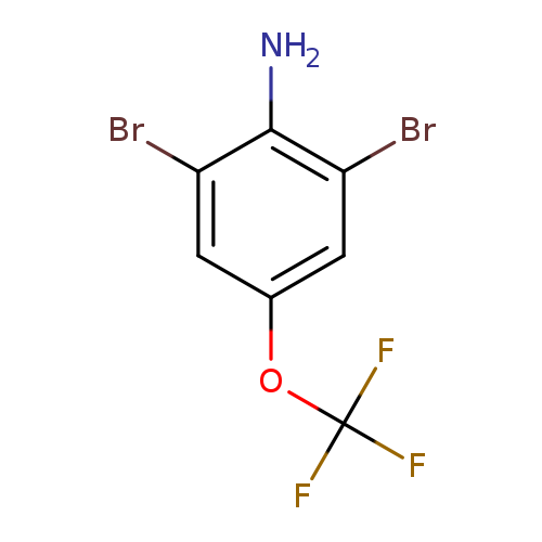 FC(Oc1cc(Br)c(c(c1)Br)N)(F)F