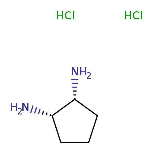 N[C@@H]1CCC[C@@H]1N.Cl.Cl