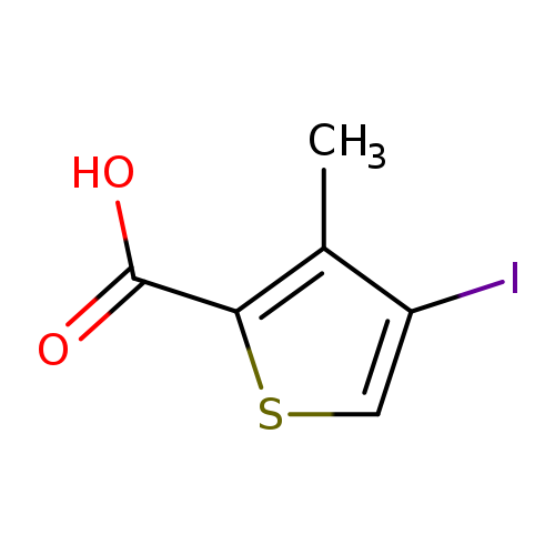 OC(=O)c1scc(c1C)I