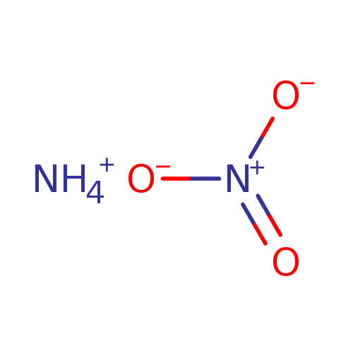 [O-][N+](=O)[O-].[NH4+]