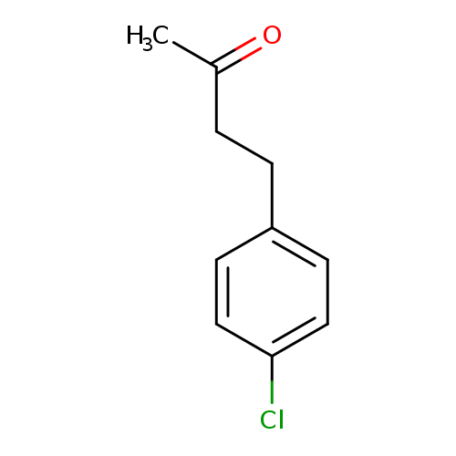 CC(=O)CCc1ccc(cc1)Cl