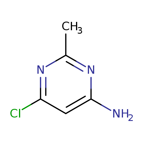 Nc1cc(Cl)nc(n1)C