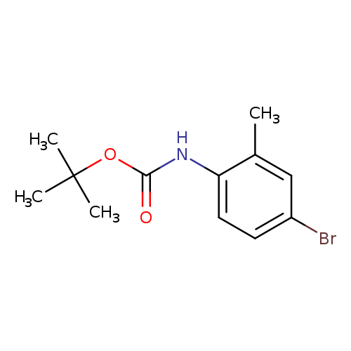 O=C(OC(C)(C)C)Nc1ccc(cc1C)Br