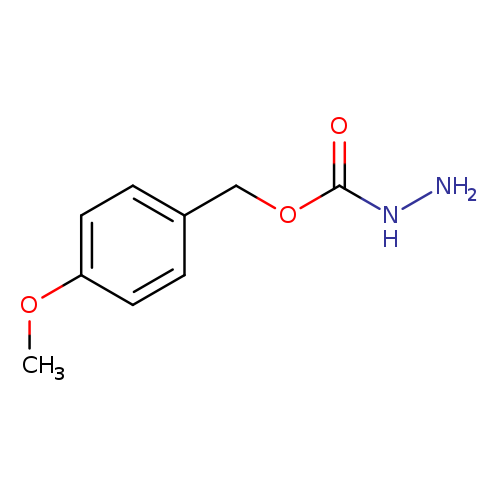 NNC(=O)OCc1ccc(cc1)OC