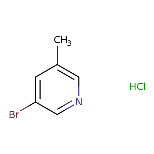 Cc1cncc(c1)Br.Cl