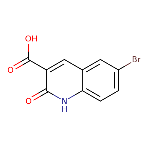 Brc1ccc2c(c1)cc(c(=O)[nH]2)C(=O)O