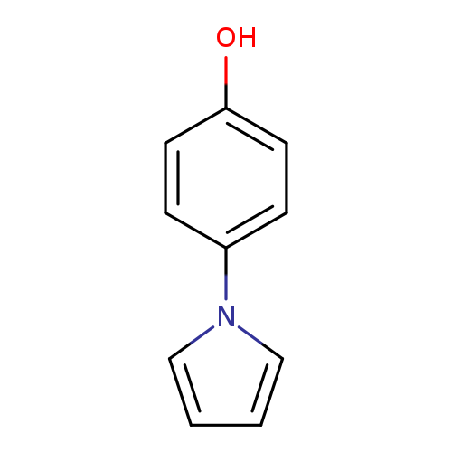Oc1ccc(cc1)n1cccc1