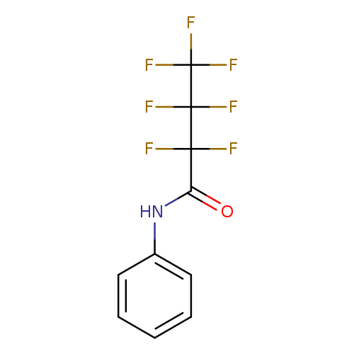 O=C(C(C(C(F)(F)F)(F)F)(F)F)Nc1ccccc1
