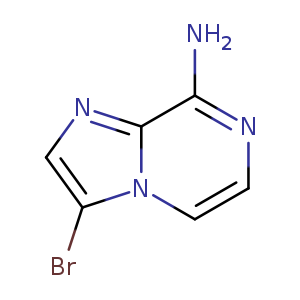 Nc1nccn2c1ncc2Br