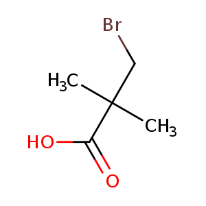 BrCC(C(=O)O)(C)C