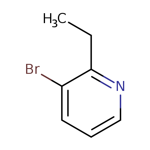 CCc1ncccc1Br