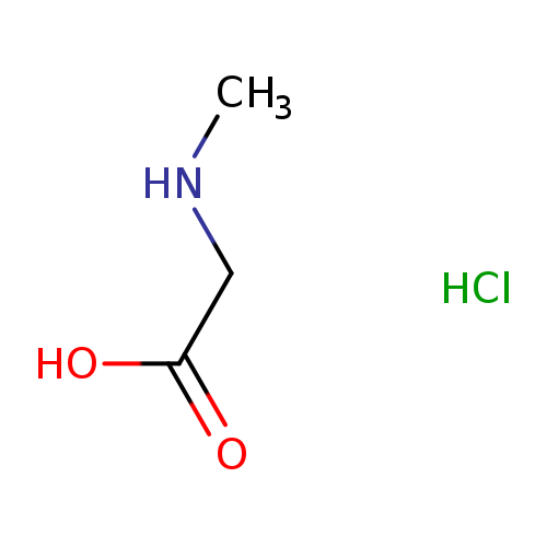 CNCC(=O)O.Cl