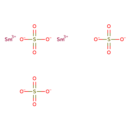 [O-]S(=O)(=O)[O-].[O-]S(=O)(=O)[O-].[O-]S(=O)(=O)[O-].[Sm+3].[Sm+3]