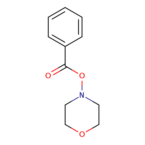 O=C(c1ccccc1)ON1CCOCC1