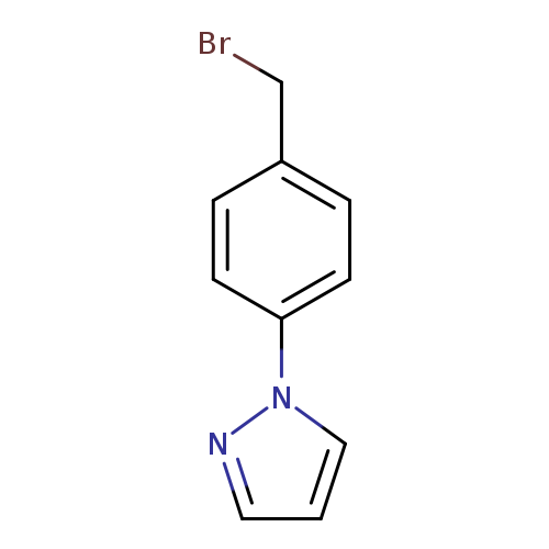 BrCc1ccc(cc1)n1cccn1
