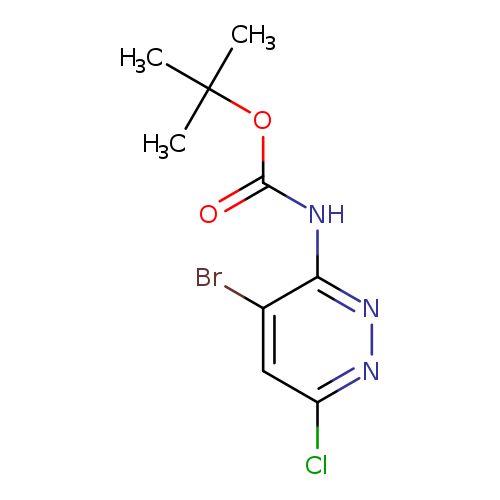 O=C(Nc1nnc(cc1Br)Cl)OC(C)(C)C