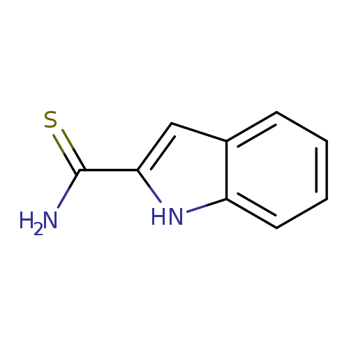 NC(=S)c1cc2c([nH]1)cccc2