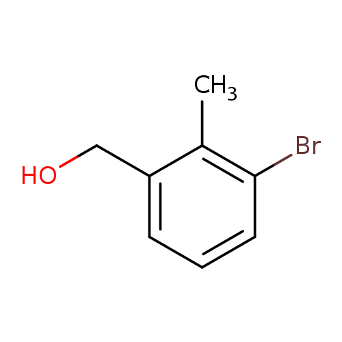 OCc1cccc(c1C)Br