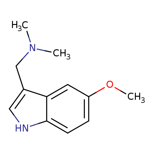 COc1ccc2c(c1)c(c[nH]2)CN(C)C