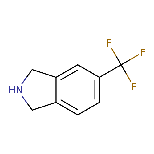 FC(c1ccc2c(c1)CNC2)(F)F