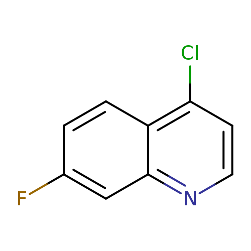 Fc1ccc2c(c1)nccc2Cl