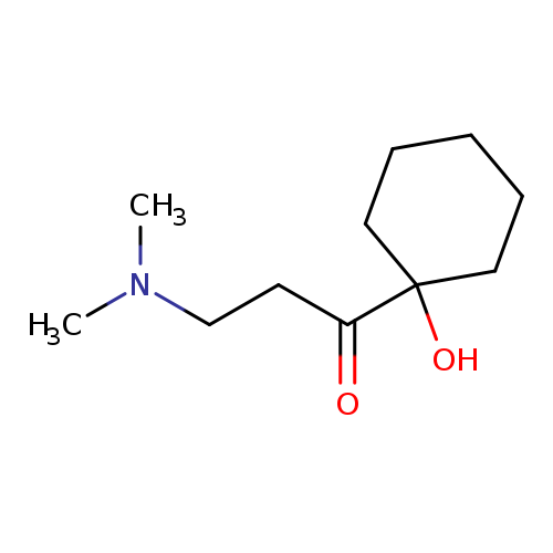 CN(CCC(=O)C1(O)CCCCC1)C