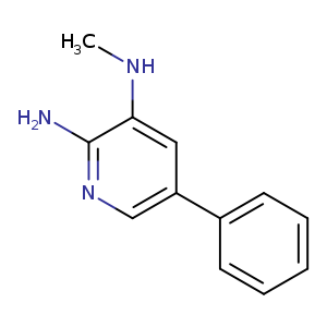 CNc1cc(cnc1N)c1ccccc1