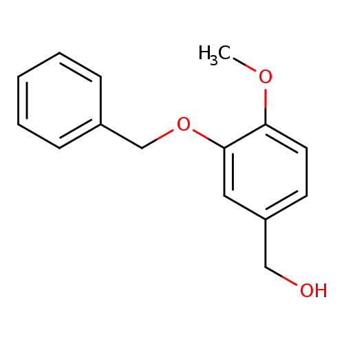 OCc1ccc(c(c1)OCc1ccccc1)OC