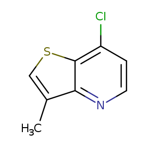 Cc1csc2c1nccc2Cl